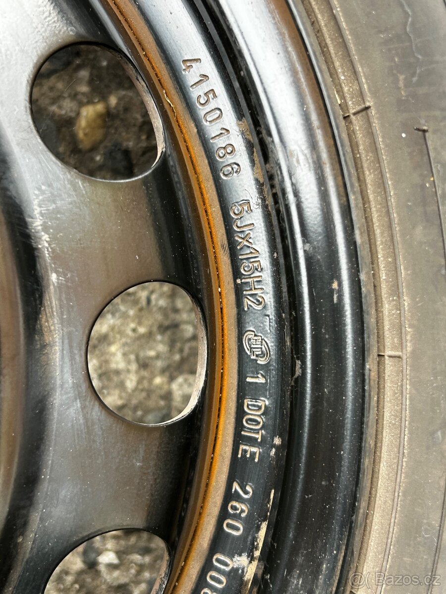 Toyota Yaris hybrid, 175/65/15 T zimní sada - 8