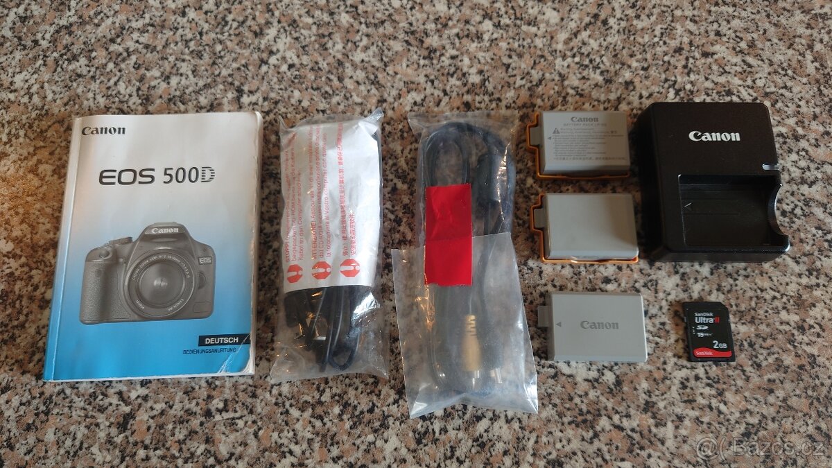 Canon EOS 500D tělo + battery grip BG-E5 - 8
