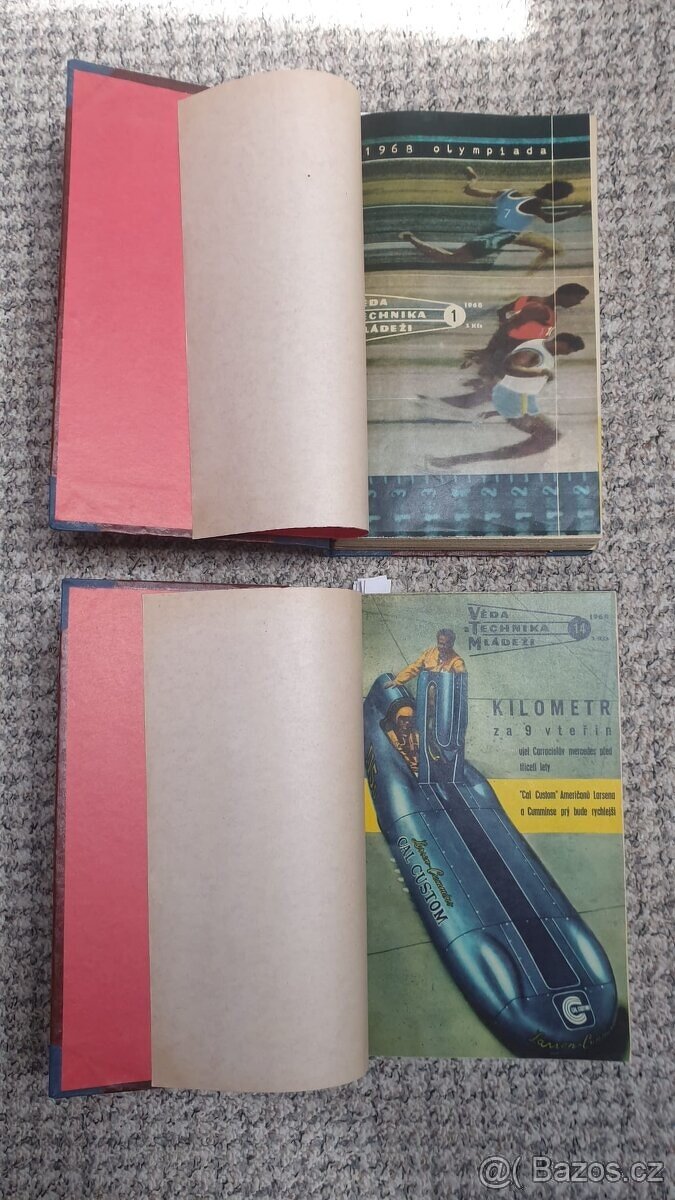 Prodám svázané časopisy Věda a Technika Mládeži VTM - 8