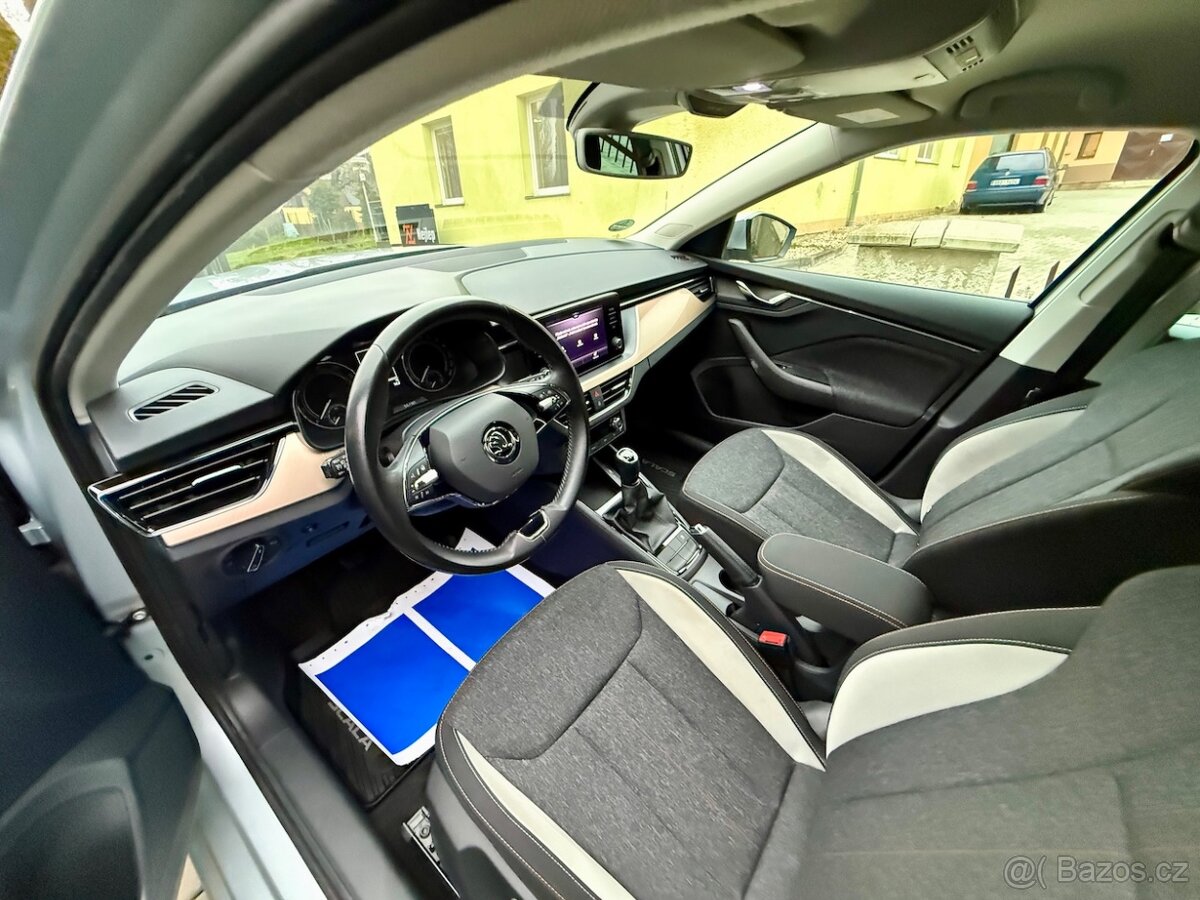 ŠKODA SCALA 1,5TSi 110kW STYLE Vyhř. volant,Koup.ČR,1.majit. - 8