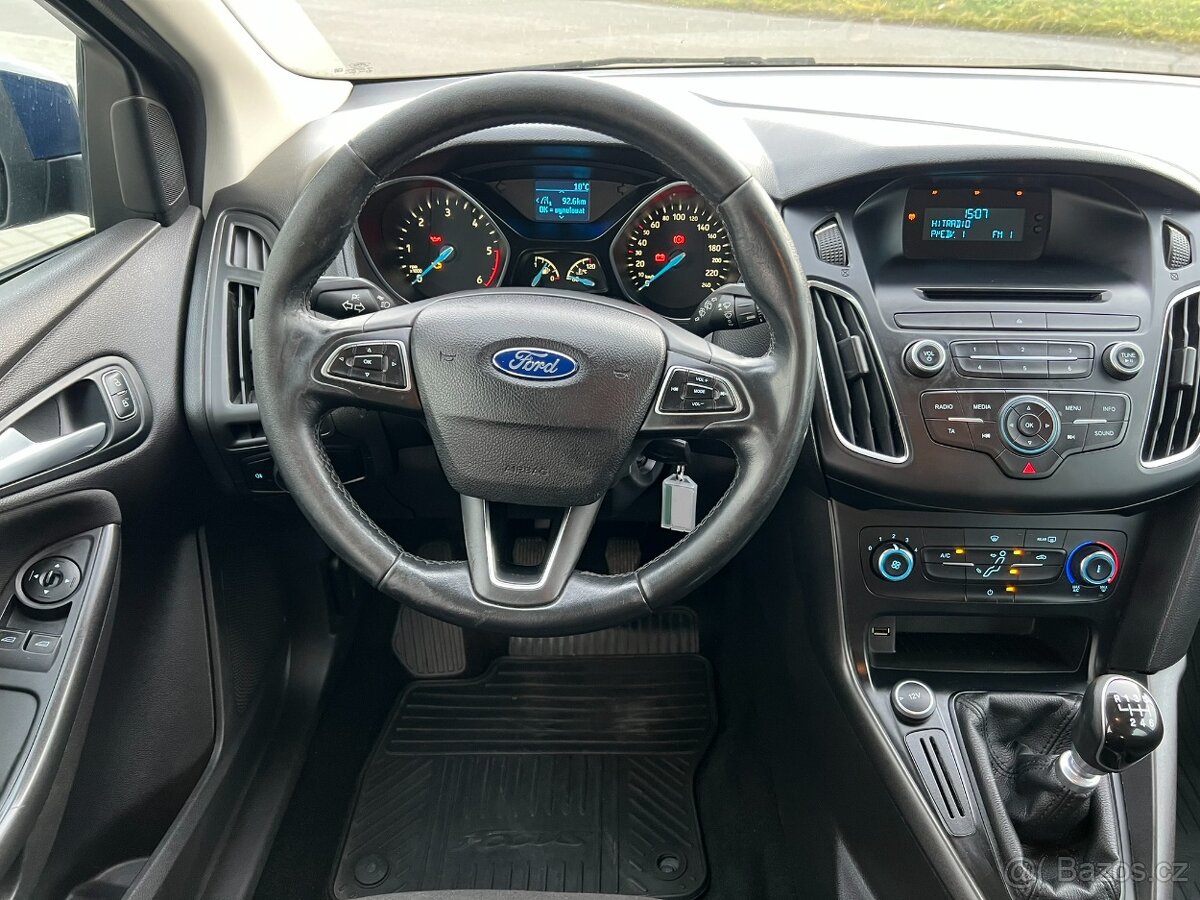 Ford Focus III FL Combi 1,6 TDCi, ČR, 7/2015 - 8