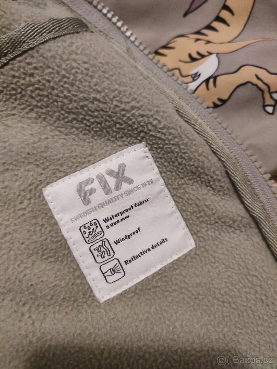 Softshellová chlapecká bunda Lindex Fix vel 110 - 8