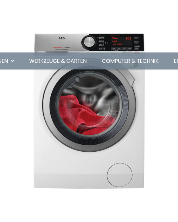 Pračka AEG SoftWater L9FBB49SC BlackEdition bílá-plněfunkční - 8