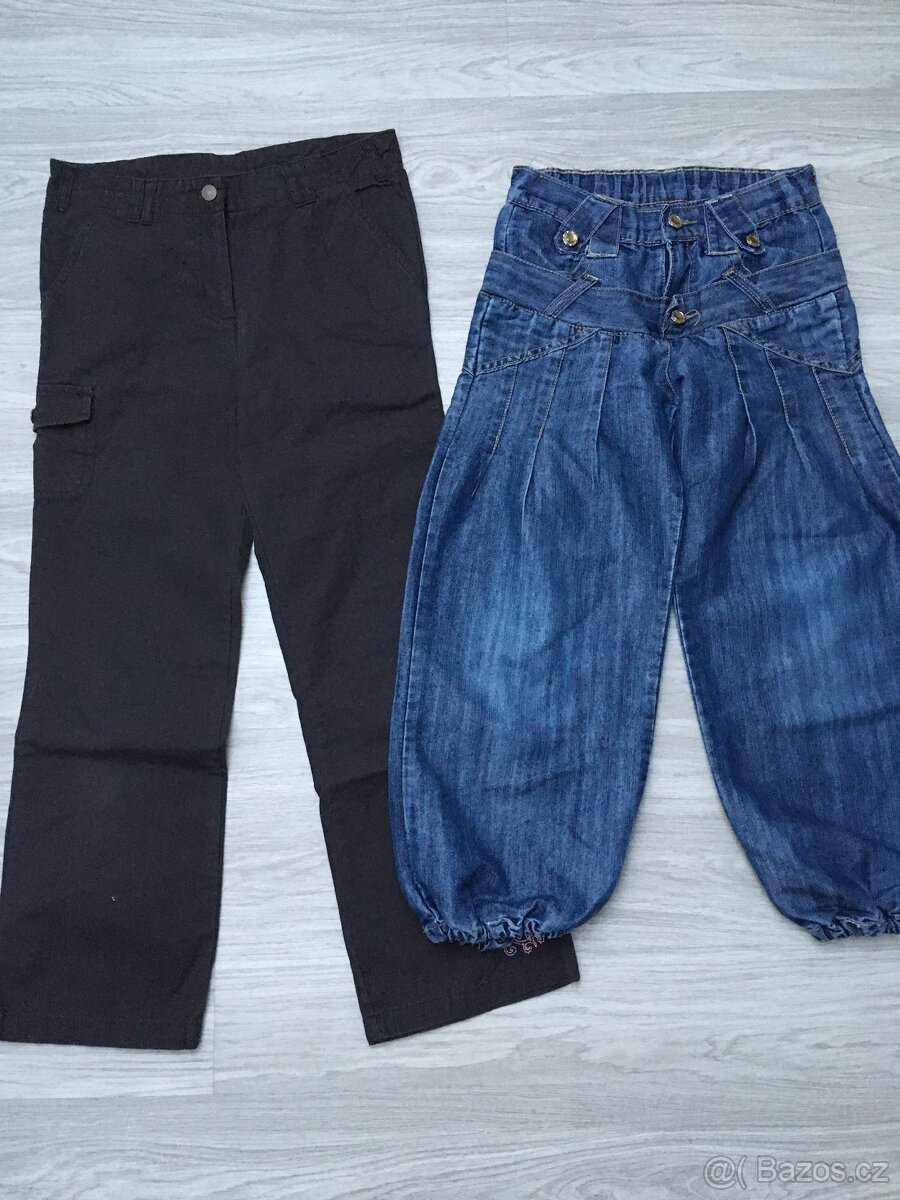 Balík dívčího oblečení vel. 128-140 - 8