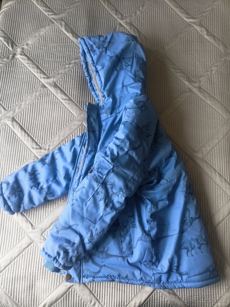 Nová dětská zimní bunda parka, vel.128 - 8
