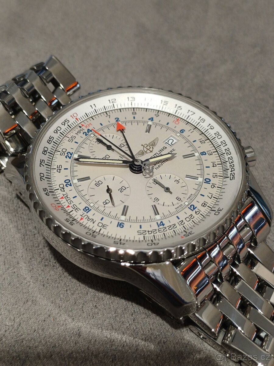 Breitling Navitimer GMT 46mm A24322121G1A1 - 8