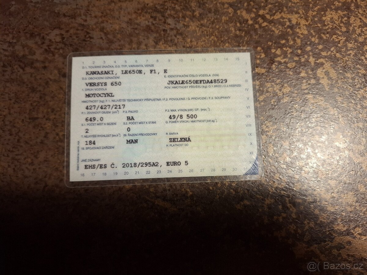 Kawasaki Versys 650, rv. 2021 - 8