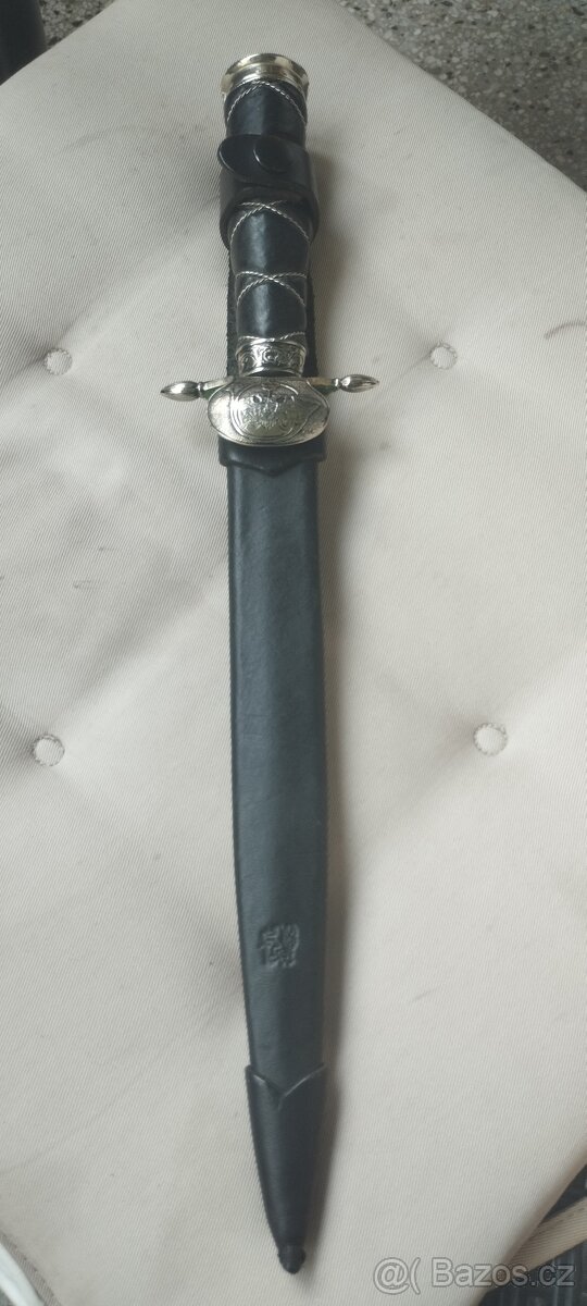 Lovecký tesák,dýka- Mikov-gravírován - 8