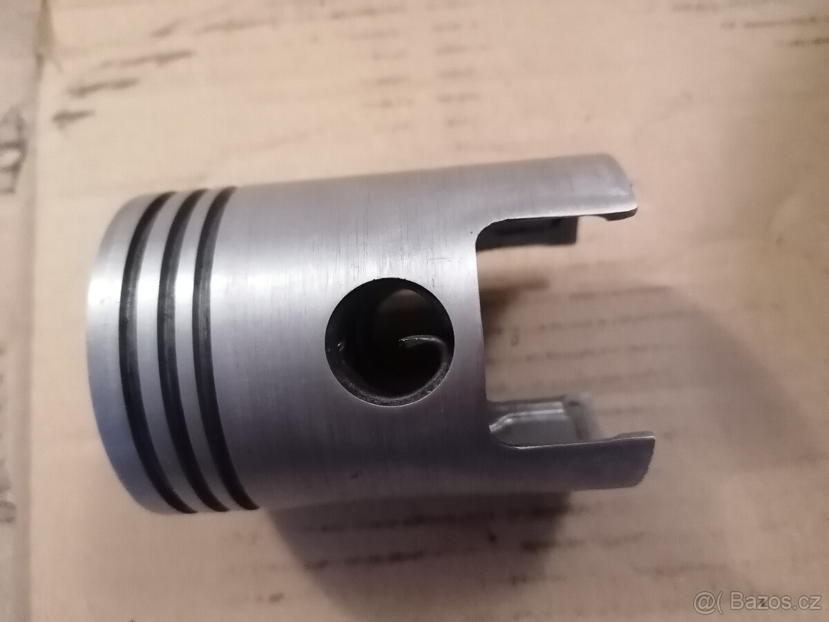 Válec JAWA/ČZ s nepoužitým výbrusem 58,5,píst (průměr 58,44) - 8
