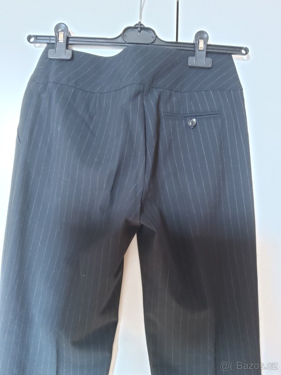 10/1 Široké společenské kalhoty 38 - 8