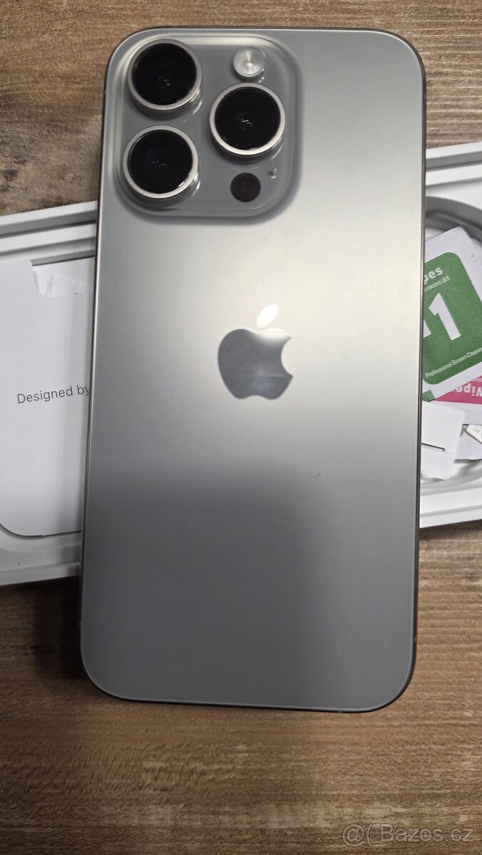iPhone 15 Pro 128GB | Top stav | Baterie 90% + Velká výbava - 8