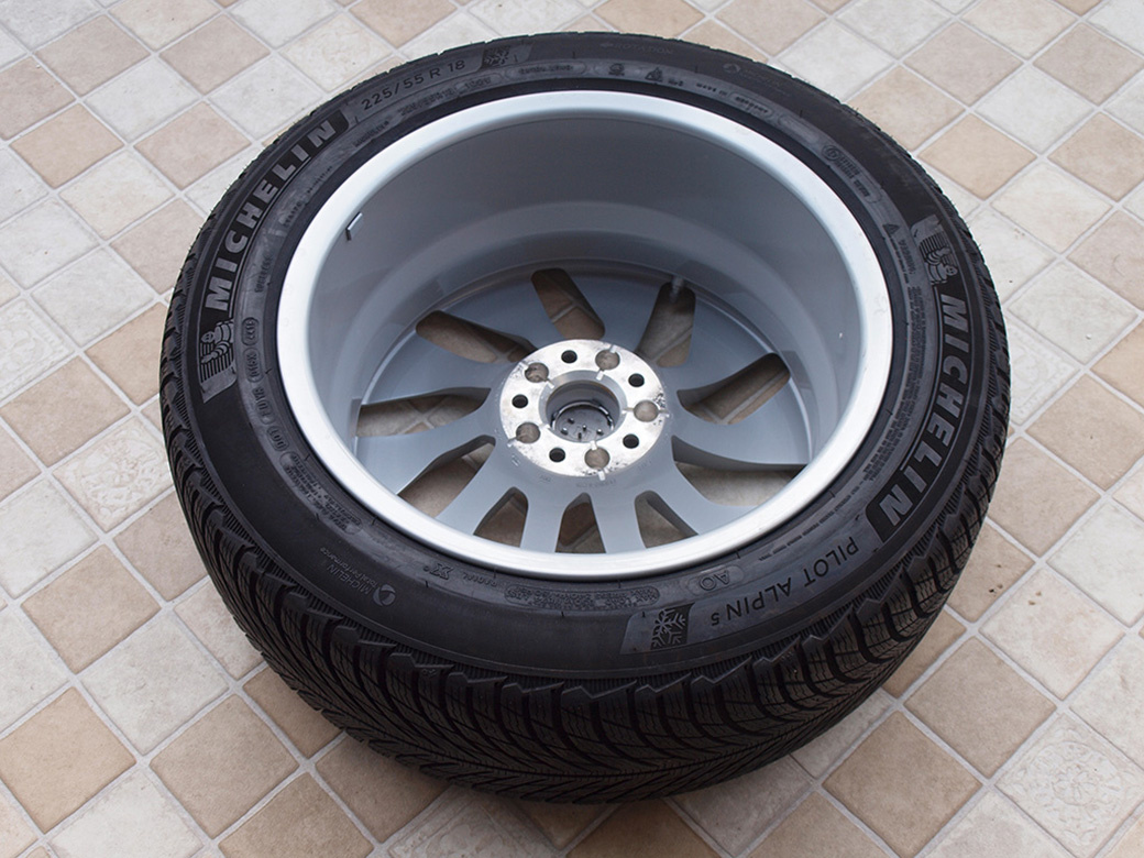 18" Alu kola = 5x112 = AUDI A7 – ZIMNÍ – JAKO NOVÉ - 8