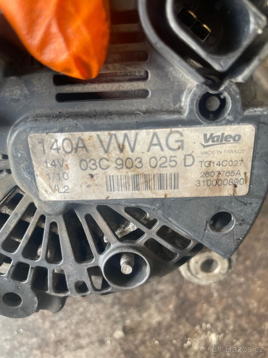 Díly Octavia 2011-2012 motor CAXA 1.4 TSI 90 kW - 8