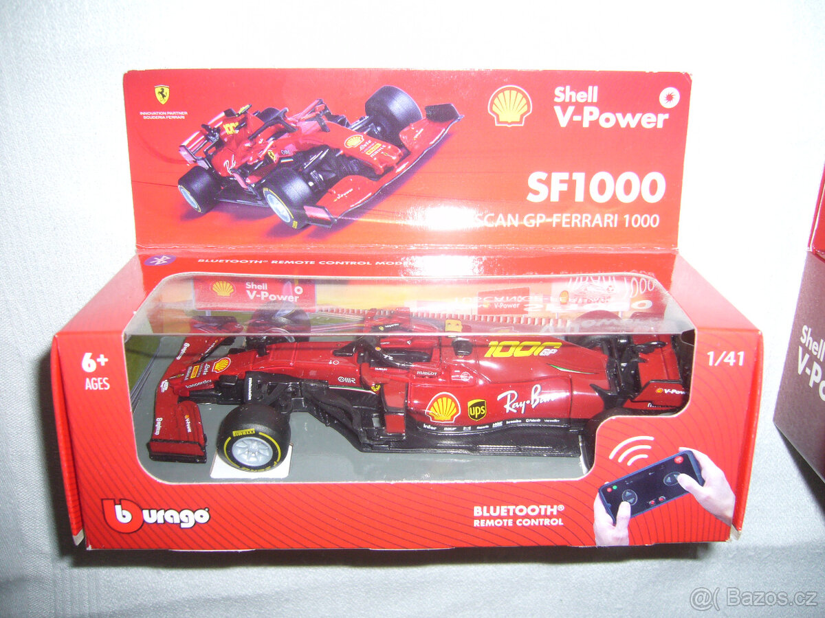 Nové sběratelské Ferrari Racing F1-75 a SF100 Shell BT/RC - 8