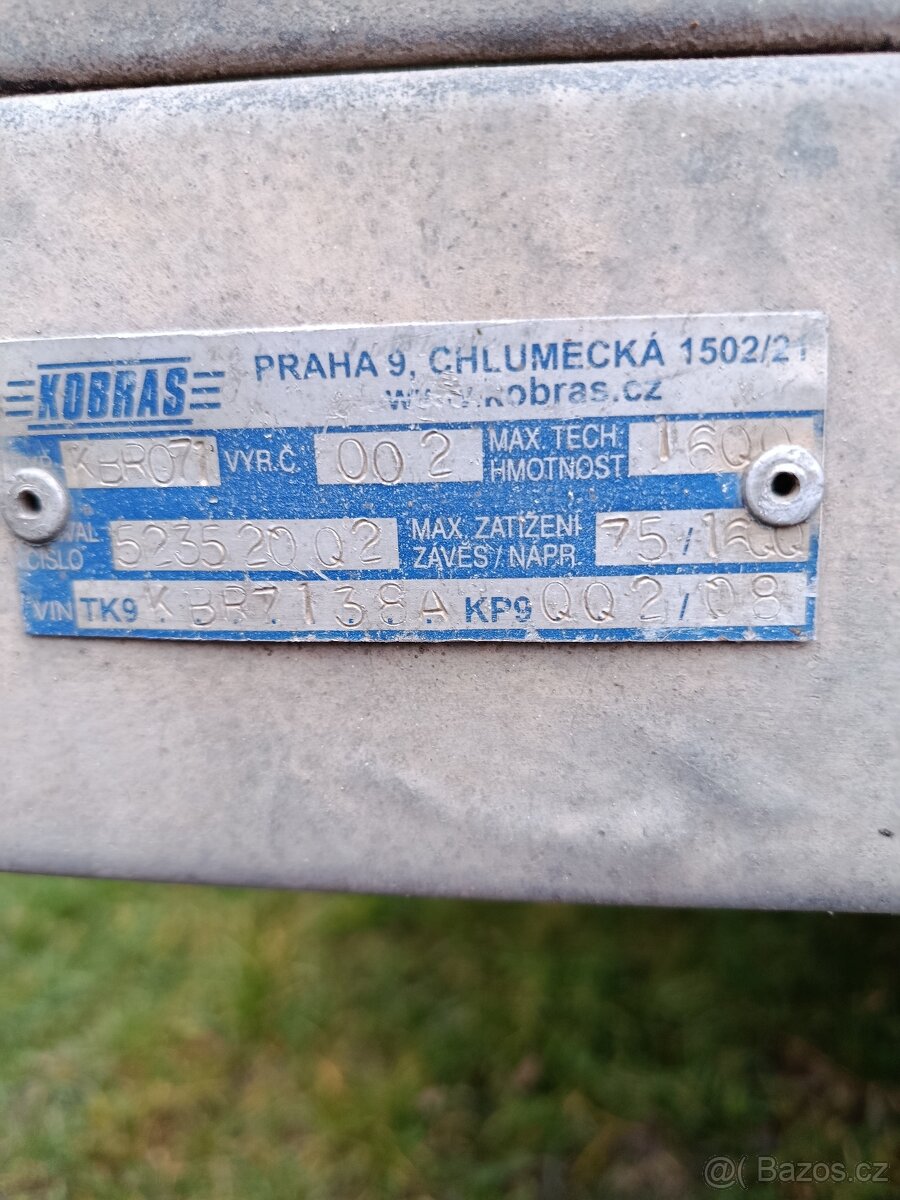 Přívěsný vozík Kobras - 8