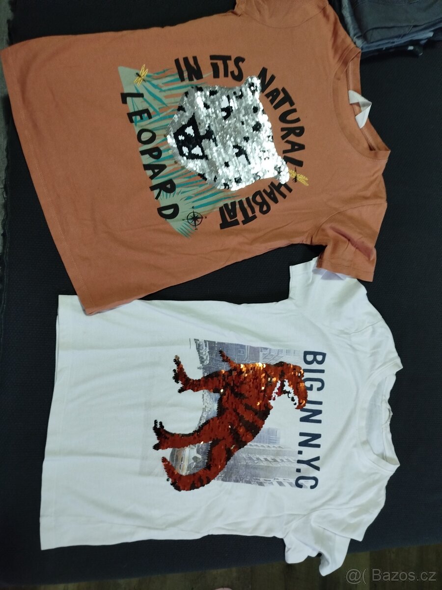 Kraťasy, trička HaM, Tesco vel 9-10let - 8