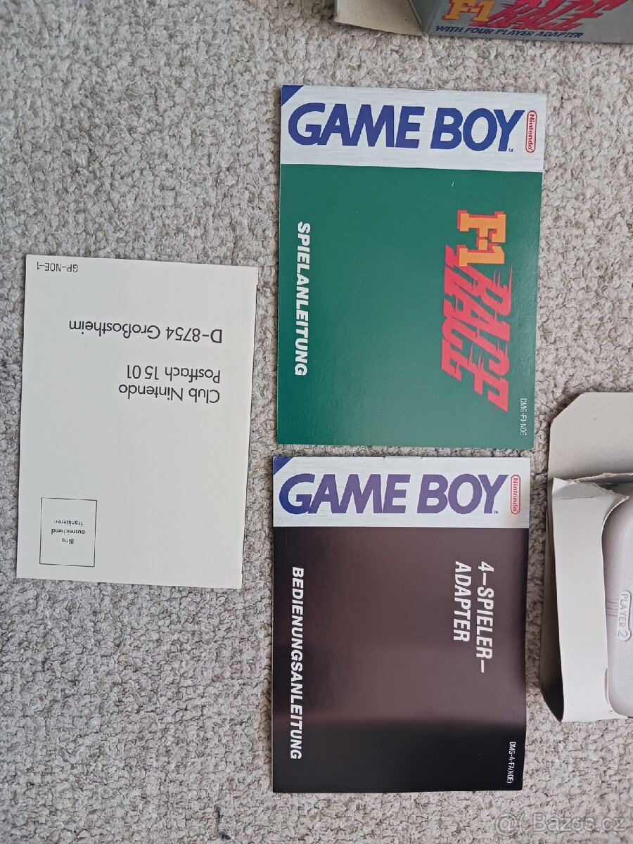 Nintendo game boy F1Race adapter - 8