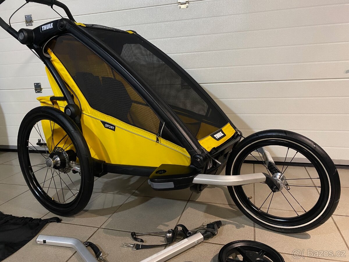 💛🖤 Thule Chariot Sport + příšlušenství 🖤💛 - 8