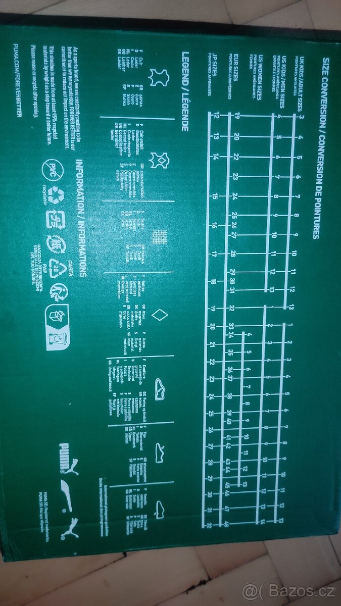 Kožené bílé tenisky Puma vel. 46 - 8
