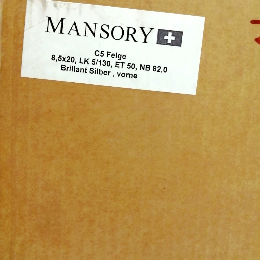 20" Luxusní ALU kola MANSORY – 5x130 – AUDI (VW, PORSCHE, M - 8