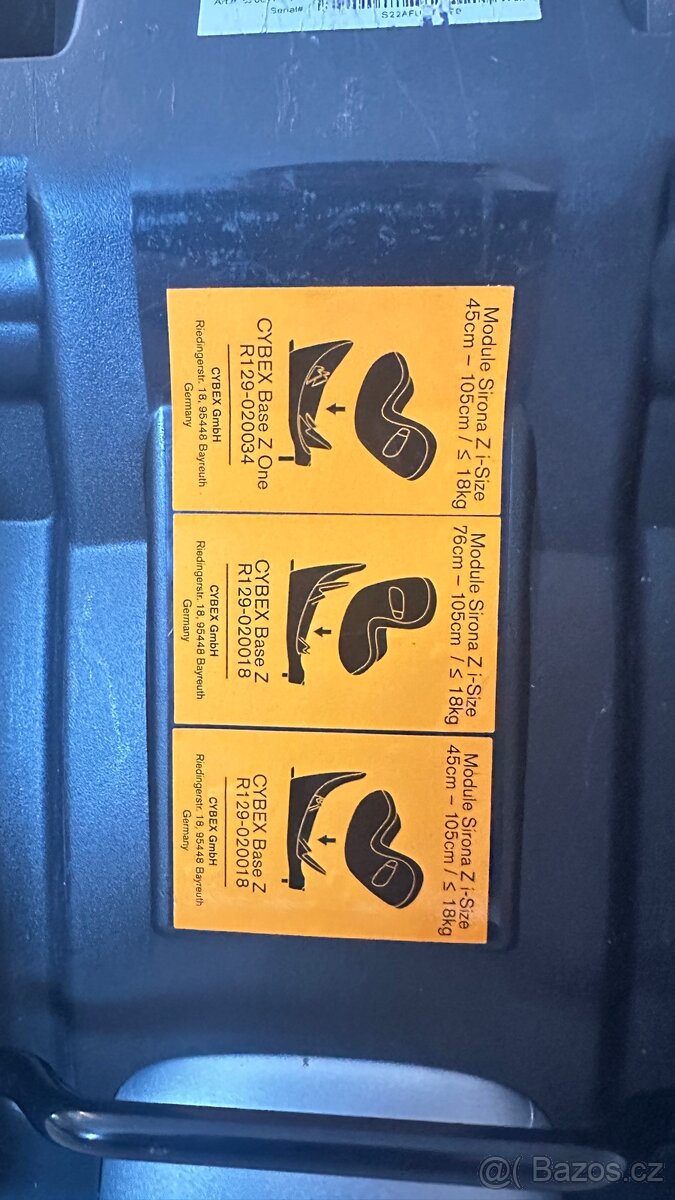 Cybex Sirona Platinum Z i-size + otočná základna Base Z - 8