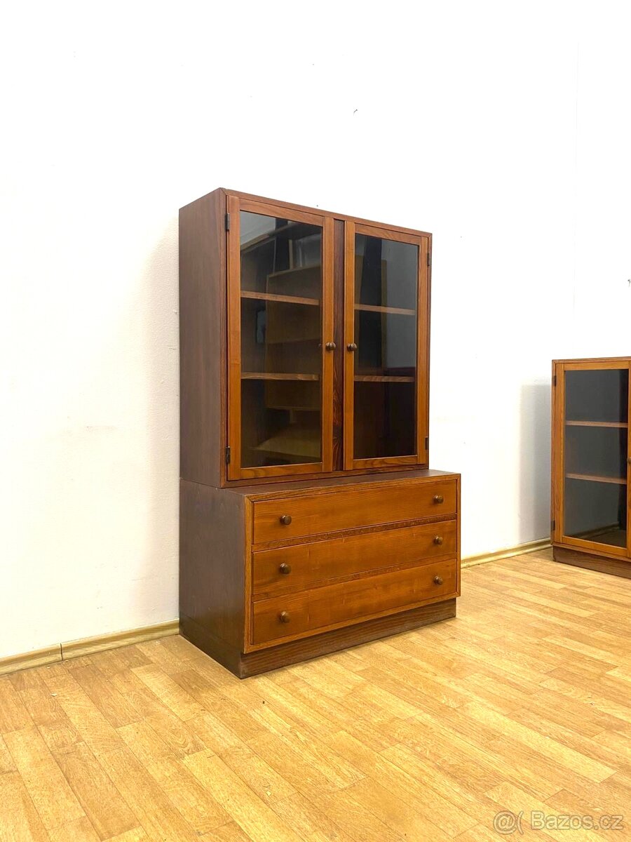 Retro komoda s knihovnou - 8