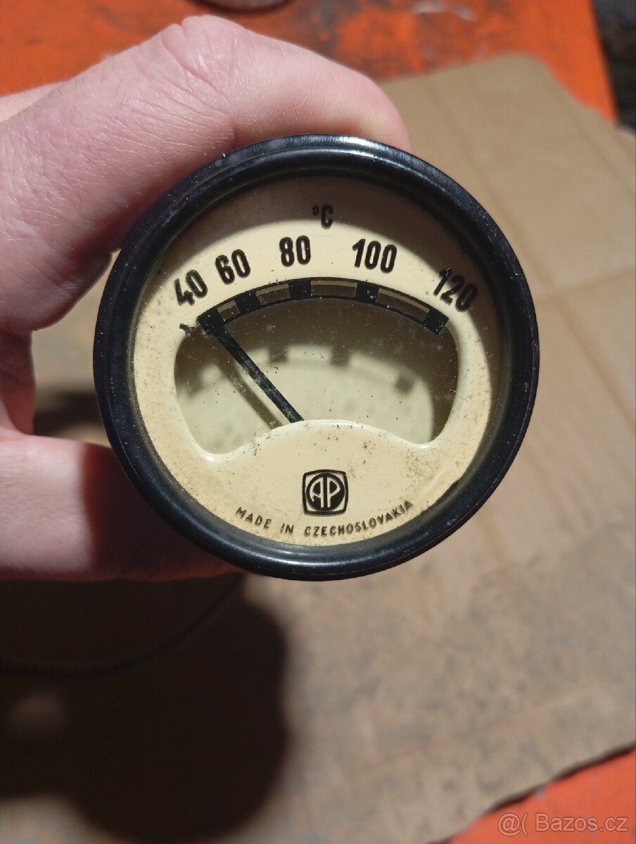 Kapilární teploměr AP škoda Tatra Praga - 8