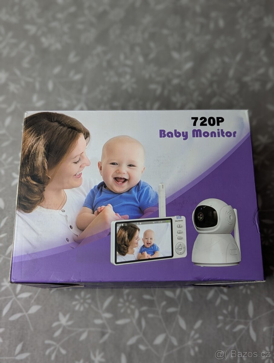 Baby monitor 720p ABM570 - Rozbalené nové. - 8