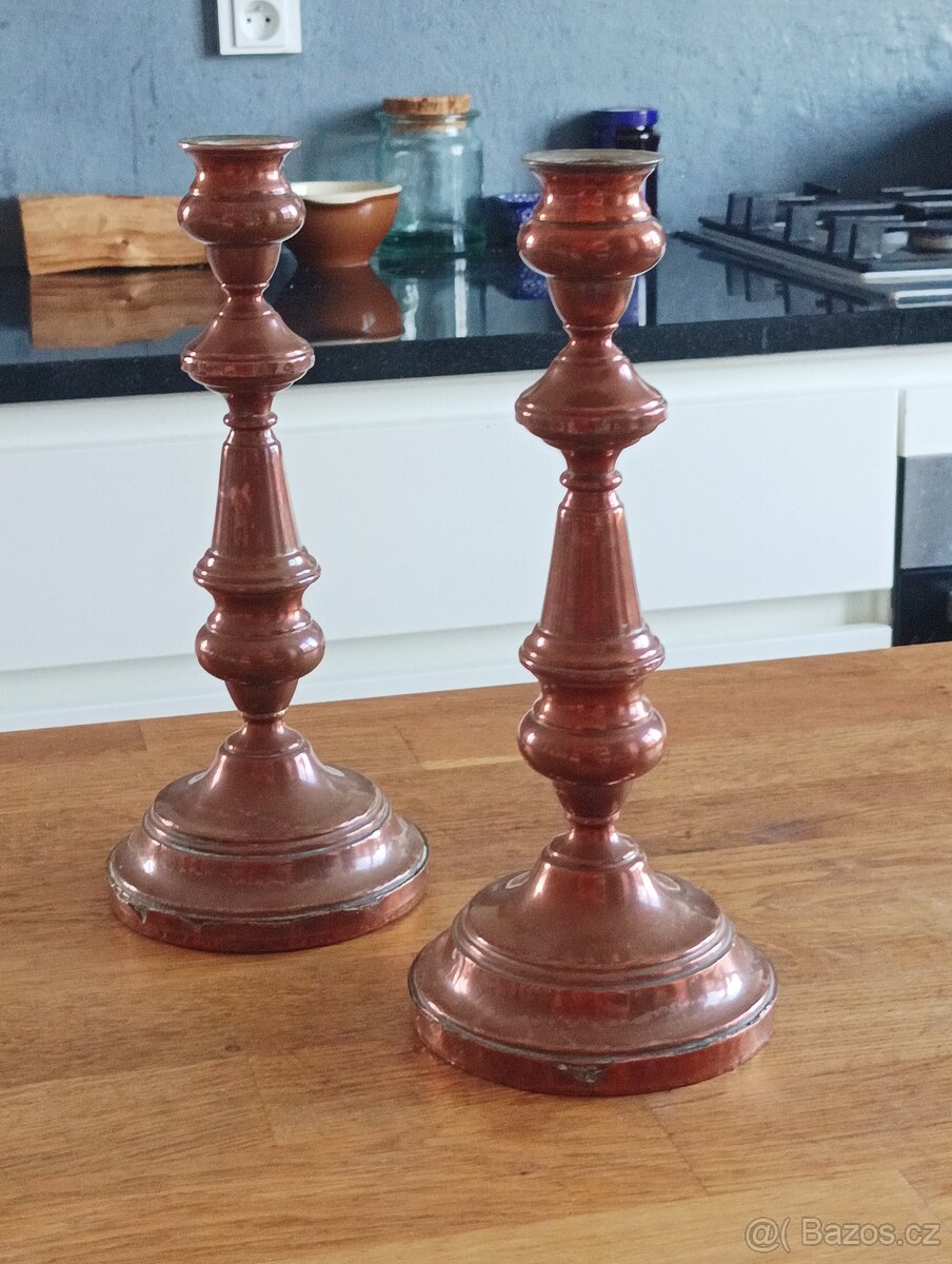 POMĚDĚNÉ PÁROVÉ SVÍCNY - 8