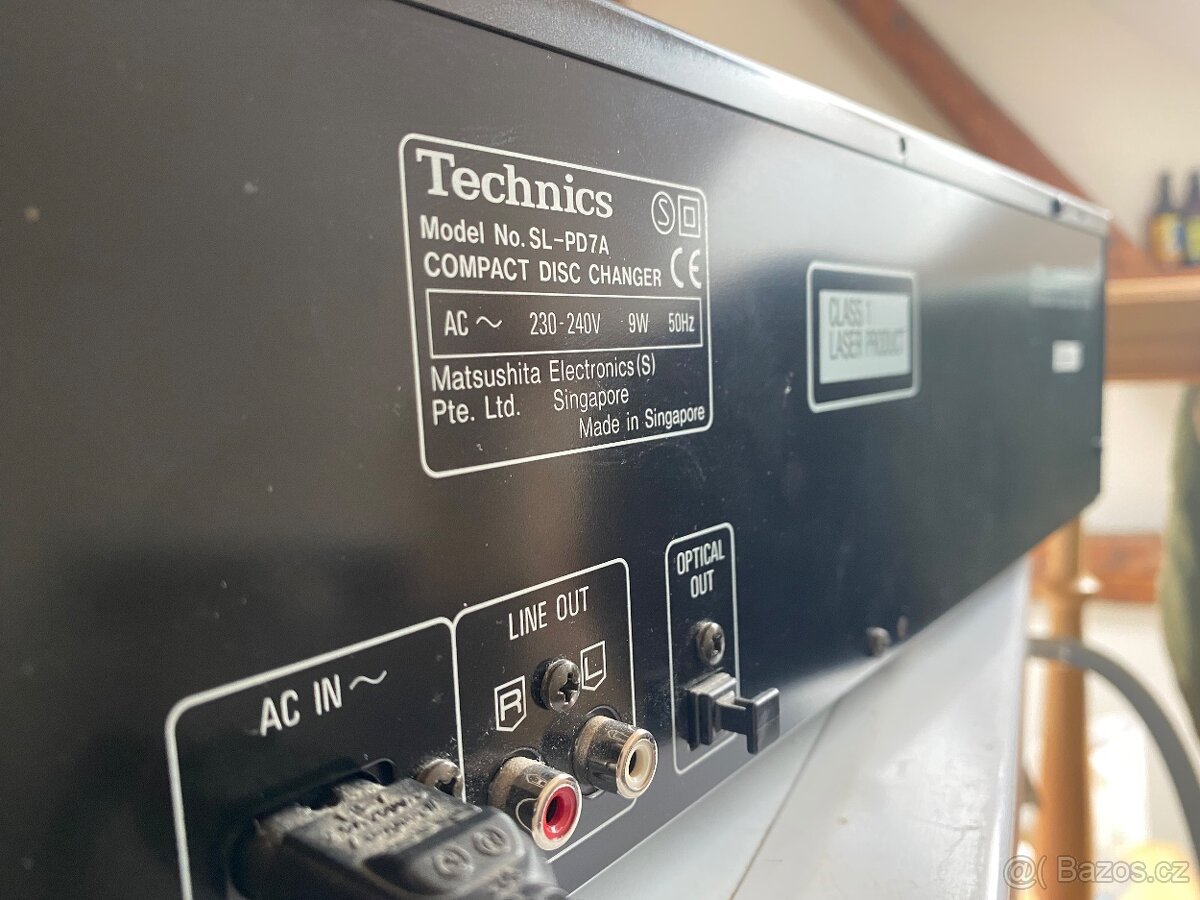CD měnič Technics SL-PD7A (5-Disc Changer) - 8