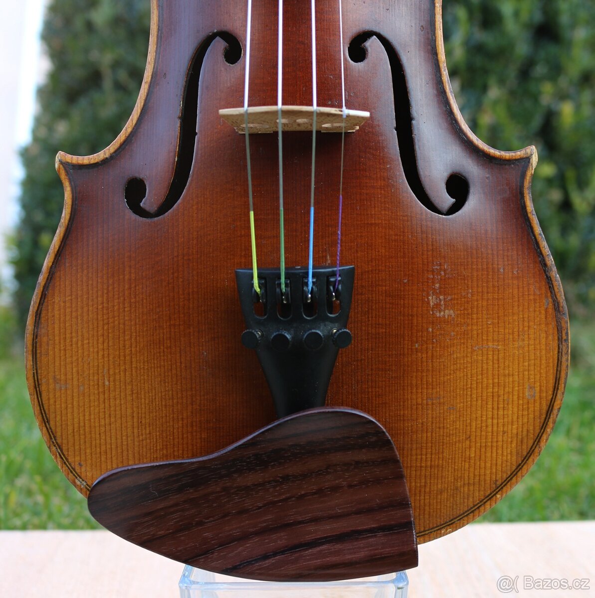S dobrým zvukem staré celé 4/4 housle - 8