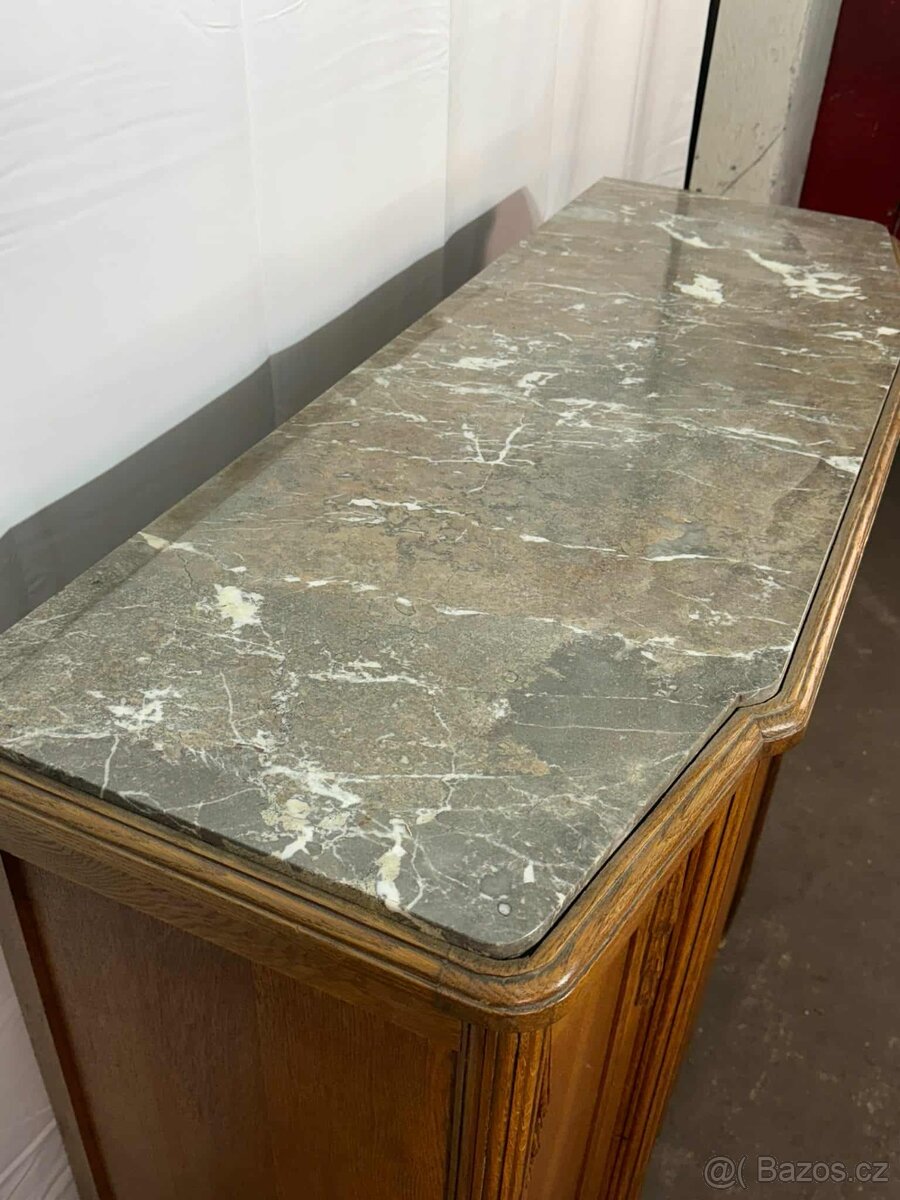 Art deco komoda s mramorem (134019) - 8