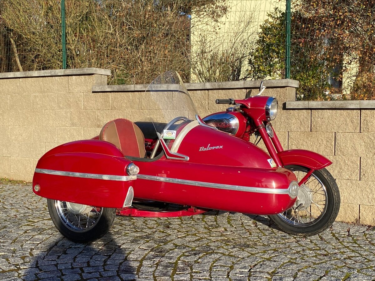 Jawa 250 velorex , sidecar - 8