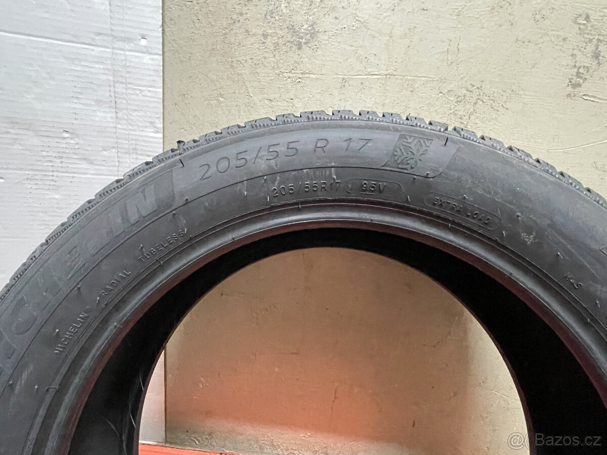 NOVÉ ZIMNÍ MICHELIN 205/55/17 95V XL DOT2024 - 8
