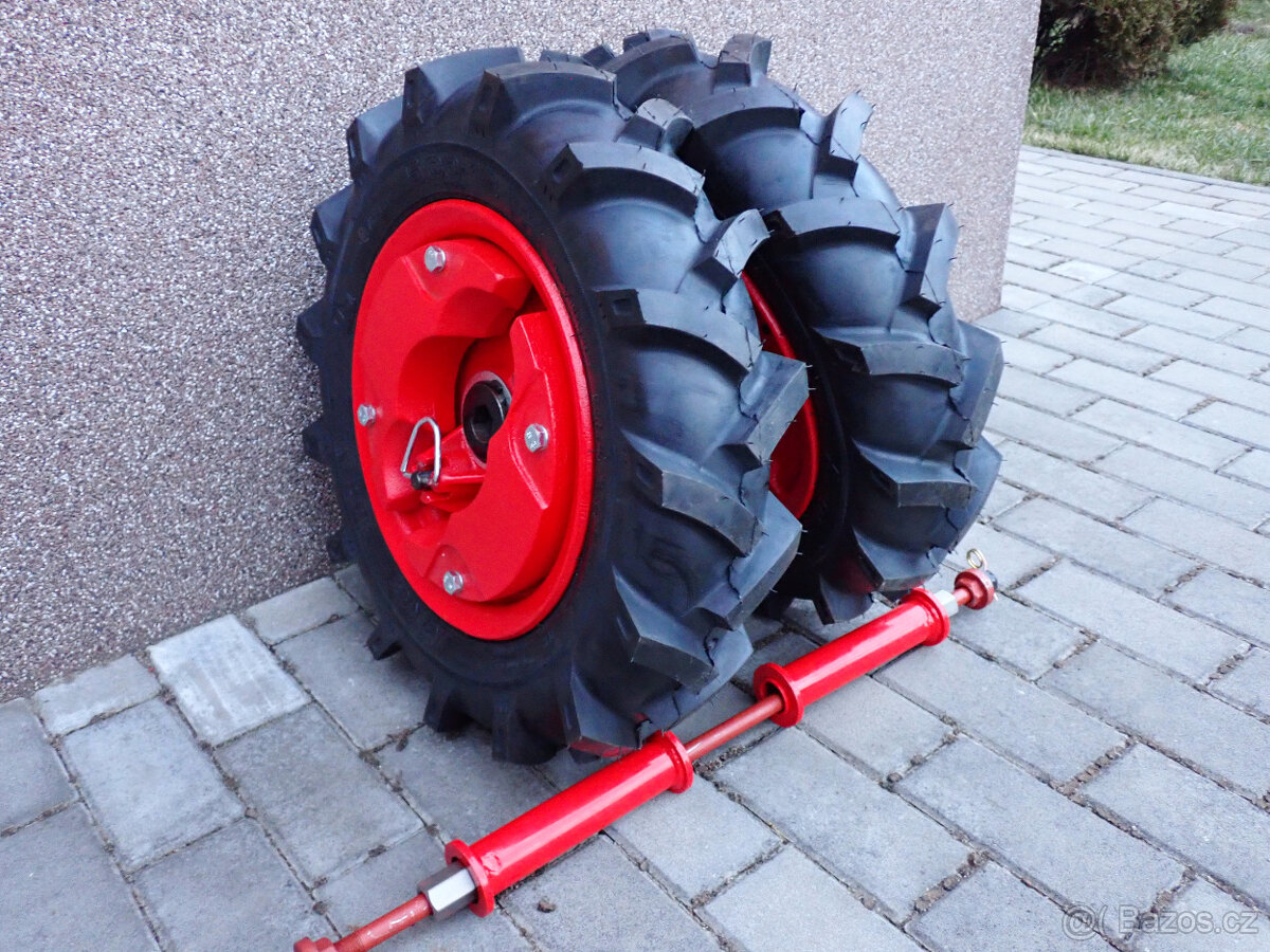 vari - kompletní náprava, litinové disky 12"// NOVÉ - 8