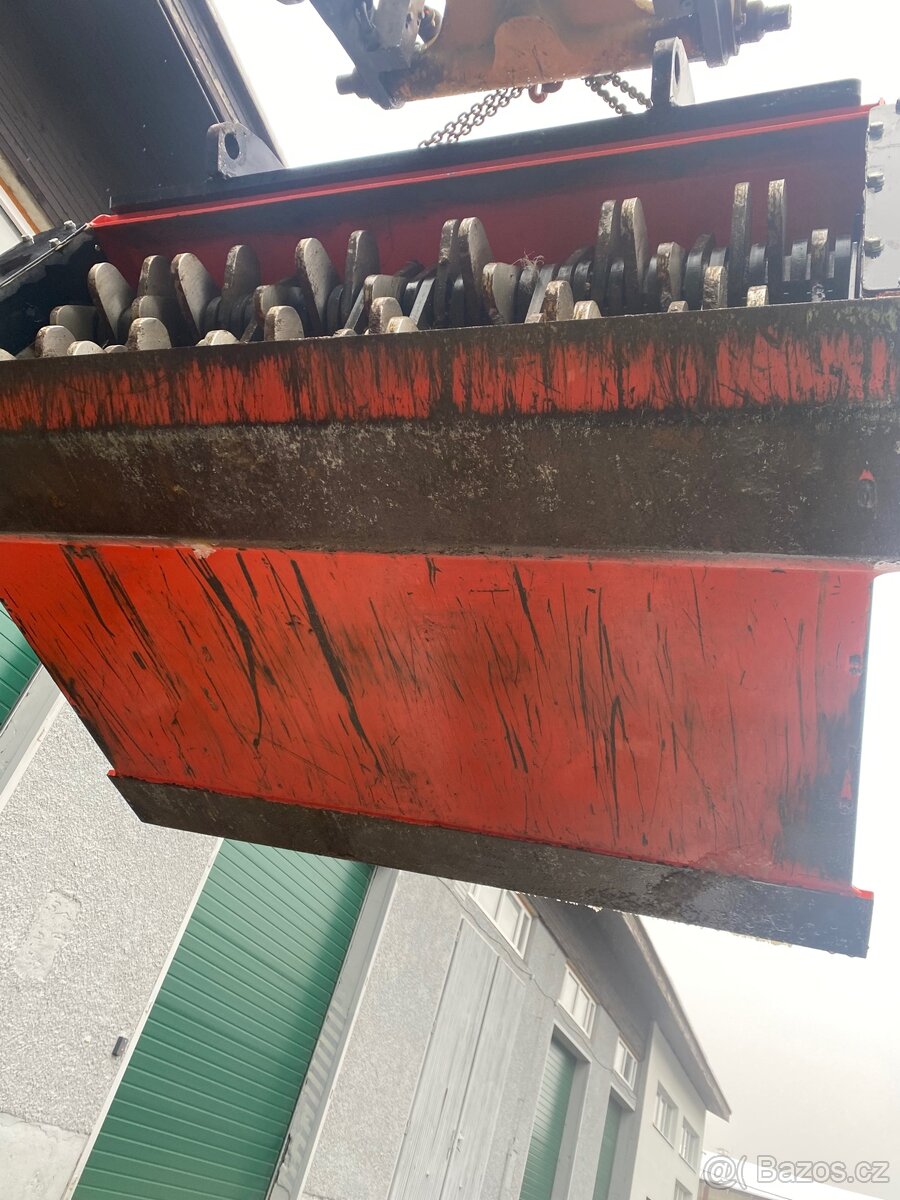 Prodám ALLU kátrovací lopatu TOP stav - 8