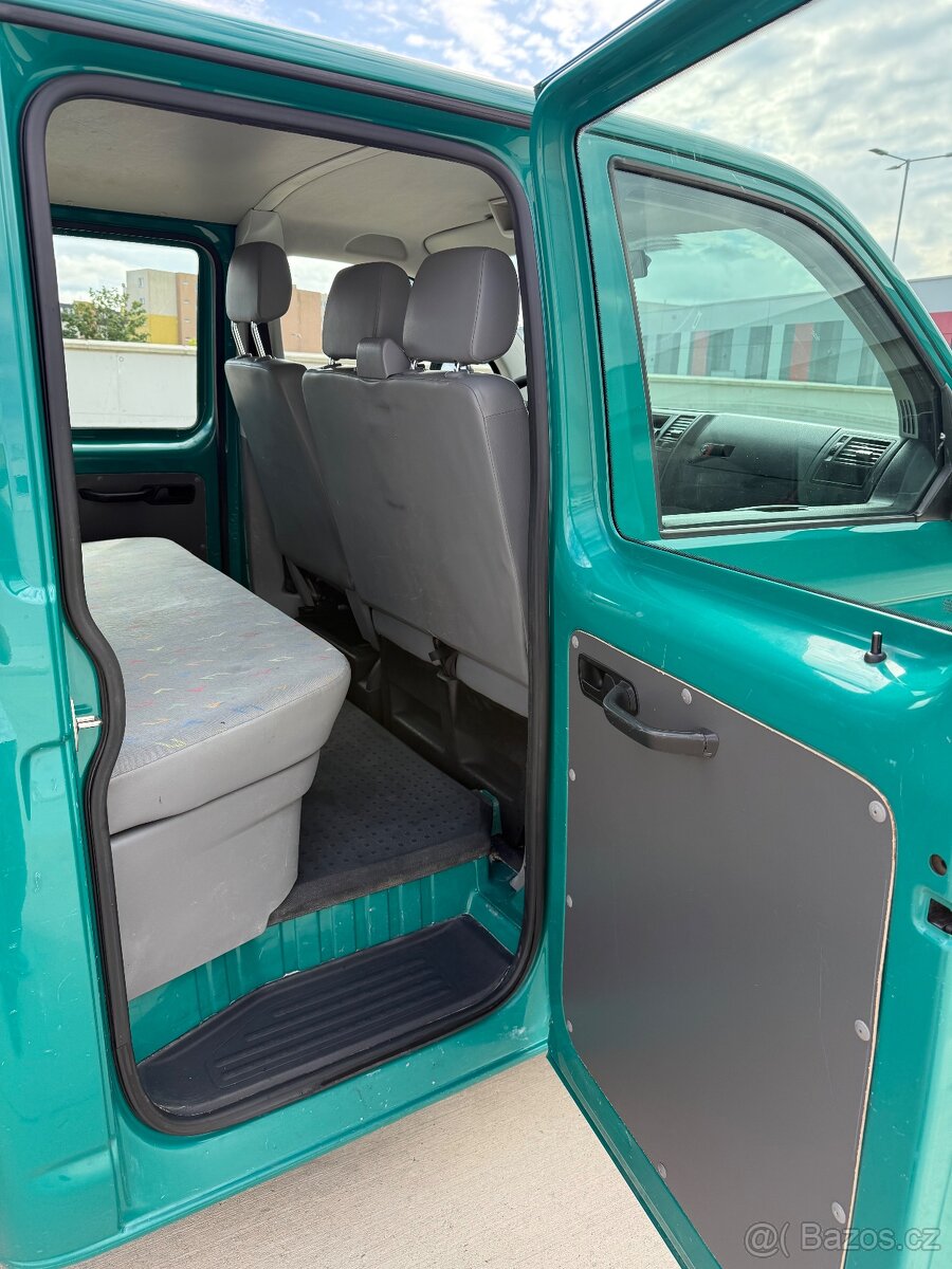 Vw T5 valník 1.9tdi 62kw TOP STAV DPH t5 transporter valník - 8