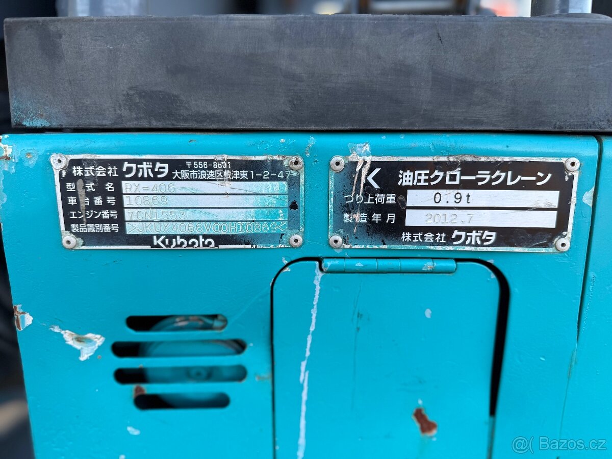 KUBOTA RX 406 - 8