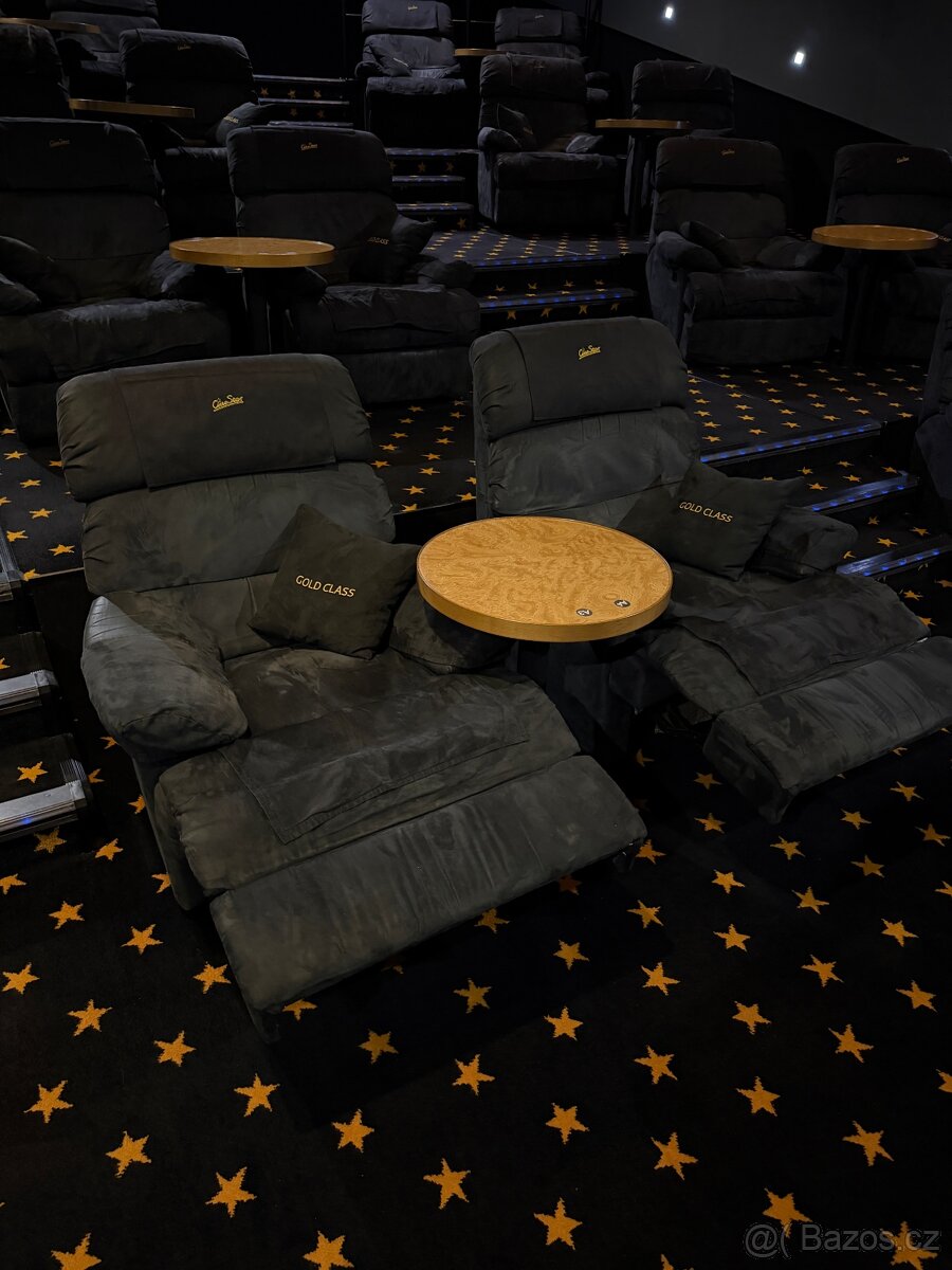 Křesla z Gold Class CineStar Anděl - 8