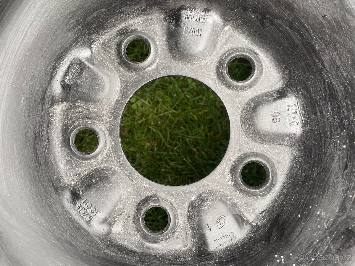 Kola plechové 5x110 - 8