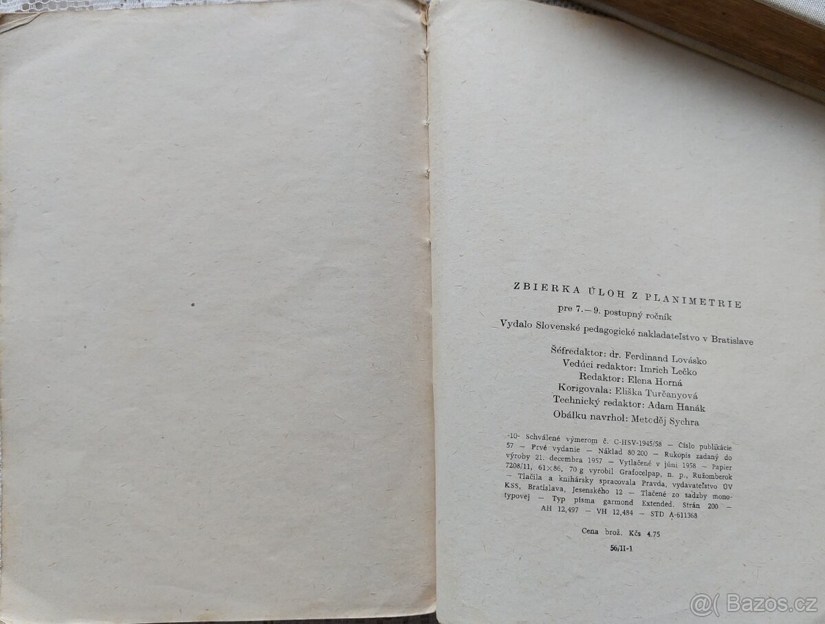 Sbírka úloh z planimetrie (1957) - 8