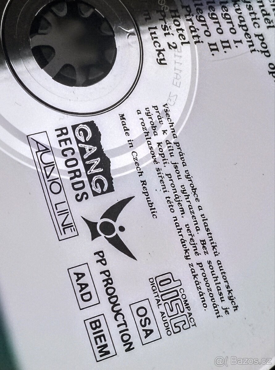 RARITNÍ 1. press za super cenu live1 1993 & lyrika1995 - 8