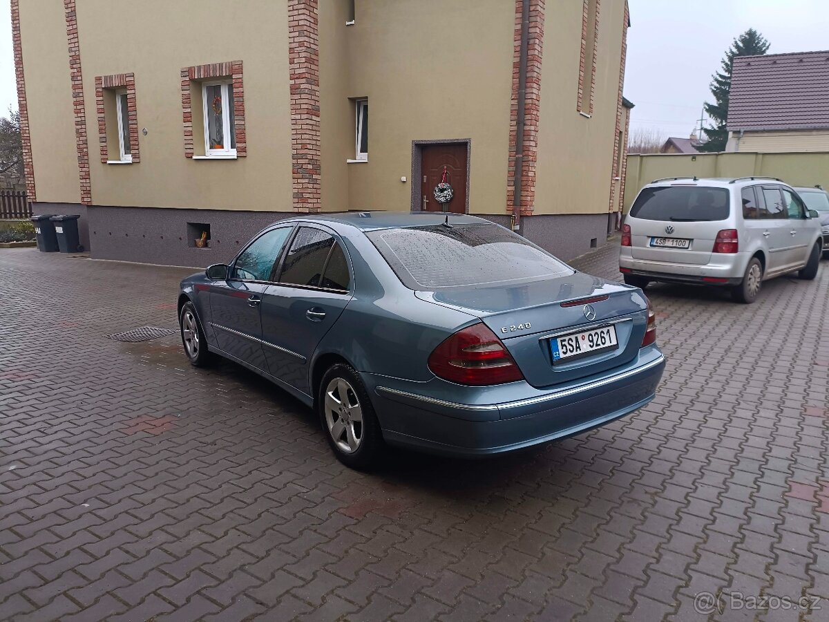 E 240 W211 Avantgarde automat Benz+LPG - 8