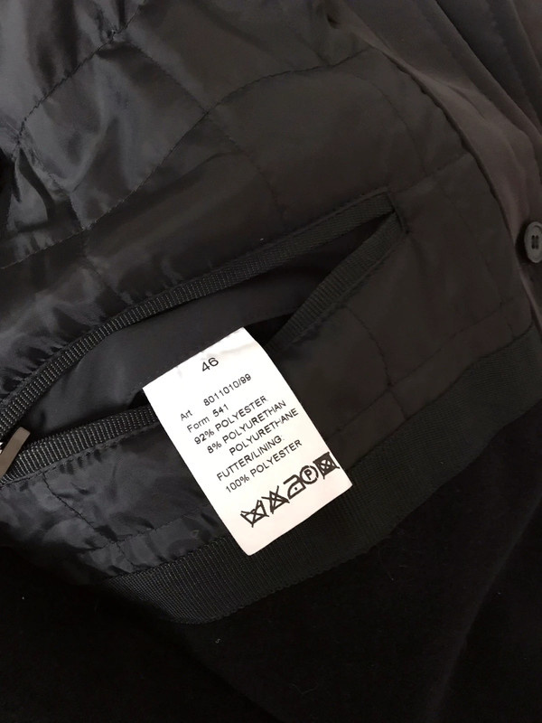 Panska bunda s kapuci, vel.S - 8