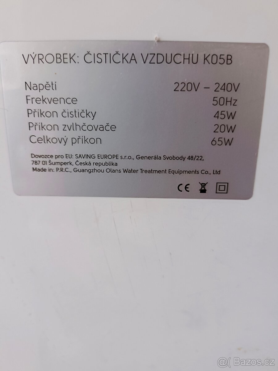 Komplexní čistička vzduchu SPIRION K05B - 8