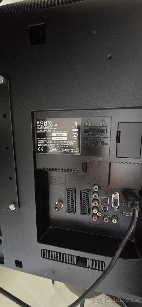 Prodám Sony Bravia KDL-32EX402 bez stojanu - 8