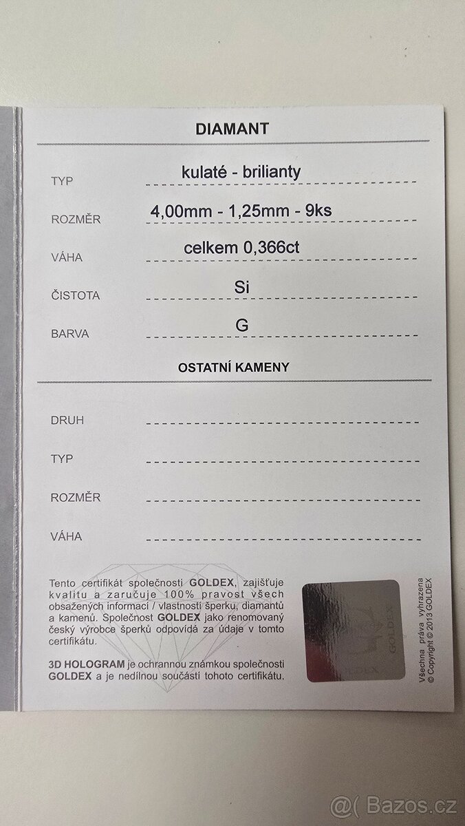 Zasnubni Prsten Diamant - 8