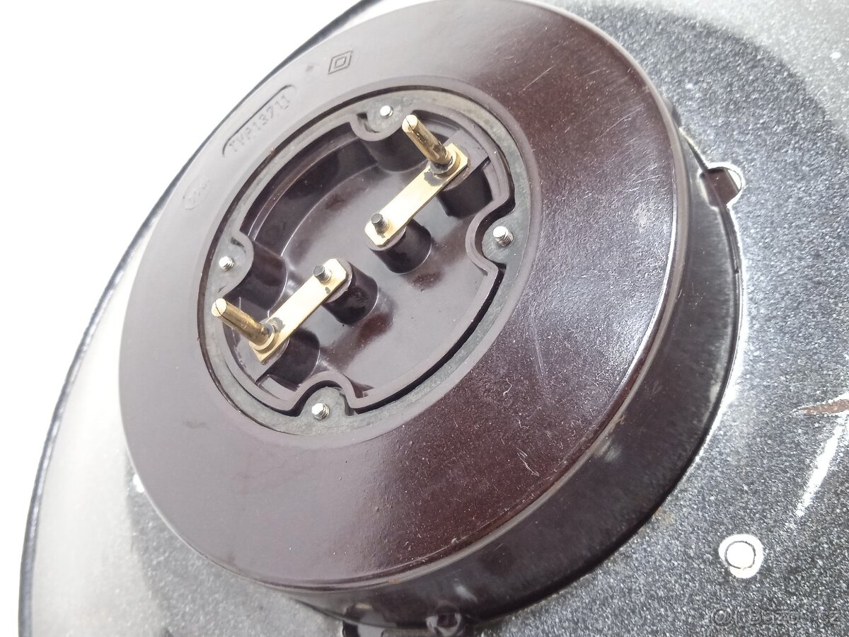 Lustr - Smaltované stropní retro světlo - 8