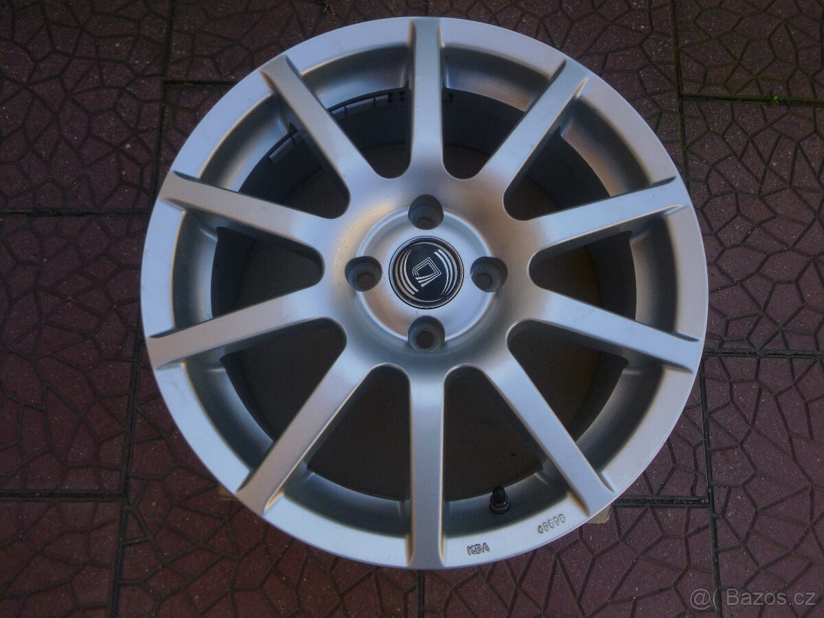 Alu kola originál Diewe 4x100 7Jx16 ET45 TPMS (Renault Clio) - 8