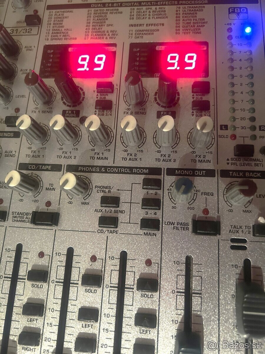 Behringer SX3242FX - mixážny pult - 8